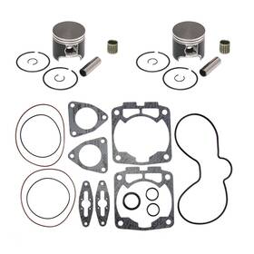 06pol600hospiterk77252 Spi 2006 Polaris Switchback 600 Ho Top End Rebuild Kit Pistons Gaskets 77.25mm