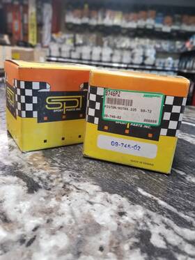 07-746-02n Spi 2 Piston Kits Ski-doo Olympique 335 Ft69-ft72 Or Skandic Ft70-ft72 .020 Inch