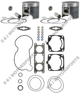0912pol600cfispiterk772593 Spi Polaris Dragon Switchback 600 Top End Rebuild Kit Pistons Gaskets 2009 2010