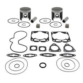 097201-710250-09b039 Spi .010 Over Bore Top End Repair Kit For Polaris Xc Sp 500 2000-2007 70.75mm