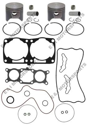 1720po800spiterk8596 Spi 2020 Polaris Rmk Khaos 800 Top End Rebuild Kit Pistons Gaskets Std Bore 85mm