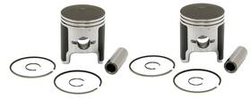 09-603 Spi 2 Standard Bore Piston Kits For Arctic Cat 370 Snowmobiles 1999-2008 60mm
