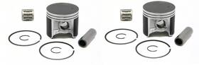Wc-09606 Spi 2 09-609 Standard Bore Pistons And Bearings Fits Arctic Cat Zr600 Zl600 78mm