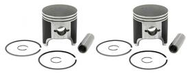 09-687 Spi 2 Standard Bore Piston Kits For Arctic Cat 550 Snowmobiles 1991-2005 73.4mm