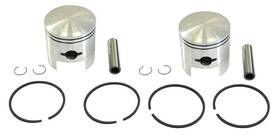 09-688n Spi 2 Stock Bore Piston Kits For Arctic Cat 440 Cheetah Panther 1974-1975 68mm