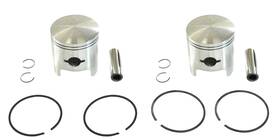 09-691n Spi 2 Standard Bore Piston Kits For Arctic Cat Cheetah 500 Cougar 1986-1990 70mm