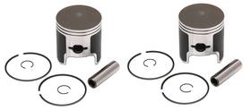 09-696 Spi 2 Standard Bore Piston Kits For Arctic Cat 440 Many 1980-2002 F/c 65mm