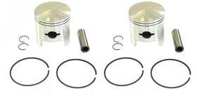 09-699n Spi 2 Std Bore 72mm Piston Kits 86-1991 Arctic Cat 530 El Tigre 6000 Ext Cheetah