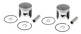 09-717-02 Spi 2 .020 Over Bore Piston Kits For Polaris 340 Snow Most 1994-2008 62.8mm