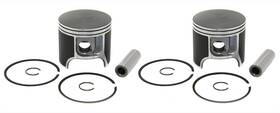 09-722 Spi 2 Standard Bore Piston Kits For Polaris 700 Snow Most 1997-2005 Twins 81mm