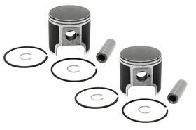 09-752-02 Spi 2 .020 Over Bore Piston Kits For Ski-doo Mxz 440 F Touring Le Nordik 68mm