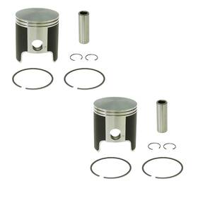 09-802-02b Spi 2 .020 Over Bore Piston Kits For Yamaha Ovation 340 Fits 1989-2000 60.5mm