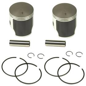 09-805 Spi 2 Piston Kits For Yamaha Enticer Ii 400 And 410 Standard Bore 66mm