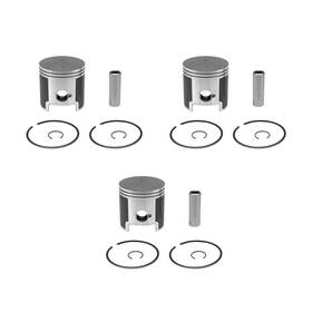 09-713 Spi 3 Standard Bore Piston Kits For Polaris Indy 650 Sks Rxl 1988-1997 67.75mm