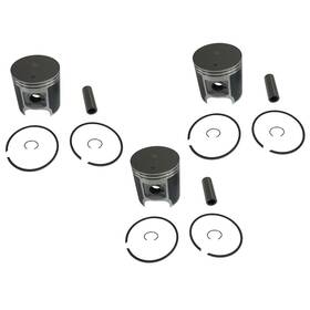 09-714-02 Spi 3 .020 Over Bore Piston Kits For Polaris Indy Xlt 580 64.5mm 1992-1994