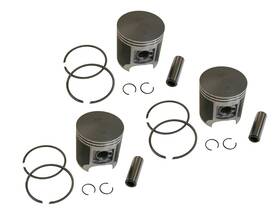 09-716-04 Spi 3 .040 Over Bore Piston Kits For Polaris Indy 600 Xcr Xlt Triumph 66mm