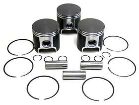 09-729 Spi 3 Piston Kits For Polaris Indy 600 Xcr Sp Se Standard Bore 62.5mm 1996 1997 1998