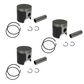 09-781 Spi 3 Standard Bore Piston Kits For Ski-doo 700 Triples Many 1997-2000 69.75mm