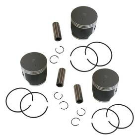 09-828 Spi 3 Standard Bore Piston Kits For Yamaha 700 Snow Triples Many 1997-03 70.5mm