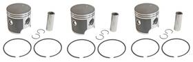 09-831 Spi 3 Standard Bore Piston Kits For Yamaha 700 Snow Triples Many 1998-2006 69mm