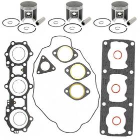 9599pol600xltxcrspiptegk654 Spi 2000 Polaris Indy Triumph 600 Pistons Top End Gasket Kit Std Stock Bore 65mm