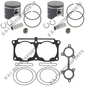 Pol850spterk85dr96 Spi Polaris Rmk Khaos 850 Dual Ring Pistons Top End Rebuild Kit Gasket 2020-2024