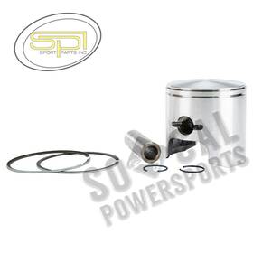 Scsp-ps783012-pi Spi 1978-1981 Kawasaki Invader 440 Snowmobile Piston Kit 68mm
