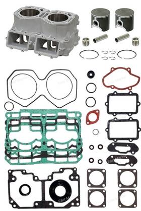 Sm-09601k Spi Fk 2007-2010 Ski Doo 800r Summit Renegade Sp1 Cylinder Pistons Full Gaskets