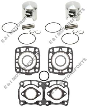 Ya570exspipgk731 Spi 1990 Yamaha Exciter 570 Piston Kits Top End Gasket Set 73mm Std Stock Bore