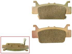 At-05285f Sports Parts Inc Sp1 Full Metal Brake Pads 126479