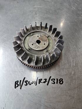 F0t020971 Suzuki Vintage Snowmobile Flywheel Magneto Rotor Fan F0t20971