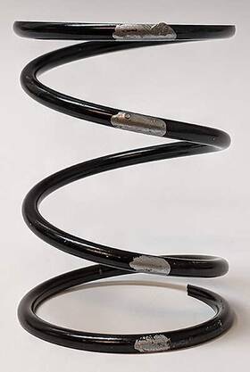 Tss-04 Venom Products 210279 Team Tied/tss-04 Secondary Clutch Spring 160-280 Black/silver