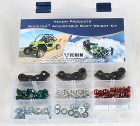 60-80g Venom Products 930994 Adjustable Rooster Shift Weight Kit 3-pack #930994 Arctic Cat