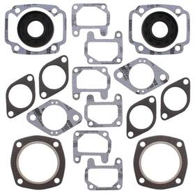 711033a Vertex Pistons Complete Gasket Kit With Oil Seals Arctic Cat Cheetah 399/puma 399 1972