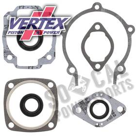 Ve-1021-524918 Vertex Snowmobile Complete Gasket Set Ski-doo Olympic 335 E With Bogies 1971-1972
