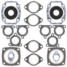 Ve-1021-524983 Vertex Complete Gasket Set With Oil Seals Arctic Cat Jag 440 1990-1994