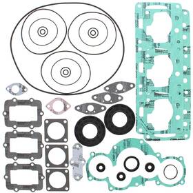 Ve-1021-525273 Vertex Complete Gasket Set With Oil Seals Ski Doo Formula Iii 600 1995-1999