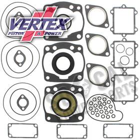 Ve-1021-525291 Vertex Complete Gasket Set With Oil Seals Arctic Cat Zrt 600 Limited 2000-2001
