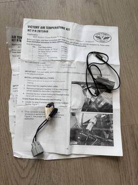 2875949 Victory Motorcycle Polaris Outside Temp Sensor P/n Kit