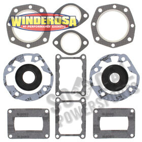 Scwi-ps757281-sa Winderosa Complete Gasket Kit With Oil Seals For 1975 John Deere Snowmobile