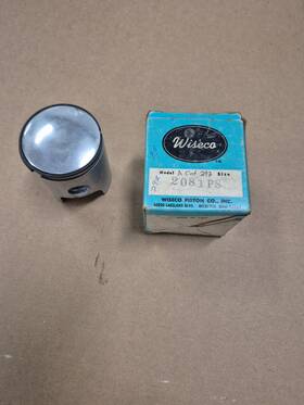 2081ps Wiseco Vintage Arctic Cat Snowmobile 292 Kawasaki Twin Piston With Rings 2081ps Wiseco Vintage Arctic Cat Snowmobile 292 Kawasaki Twin Piston With Rings