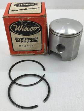 2147p1 Wiseco Ski-doo Rotax 440 Snowmobile Right Hand .010 Oversized Piston With Rings