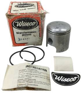 Wiseco 2148p3 Ski-doo 1970 Blizzard 440 Snowmobile .030 Oversize Piston With Rings
