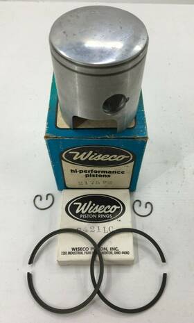 Wiseco 2175p2 Rupp Tohatsu Tr340 Engine .020 Oversize Piston With Rings Nos