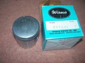 2176p1 Wiseco Vintage Snowmobile Rupp Tohatsu Tr295 292cc 1st Over Lh Piston New