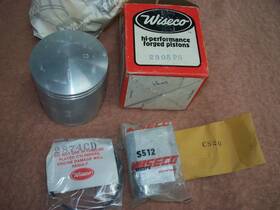 Wiseco 2305ps Yamaha Snowmobile 1980-2005 Srv Vk540 Xl-v Std Bore Piston Kit New