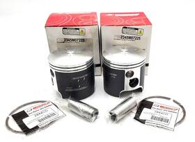 2345m07225 Wiseco Piston Kit Of 2 Polaris Indy 500 86-06 O/s .25mm 72.25mm Bore