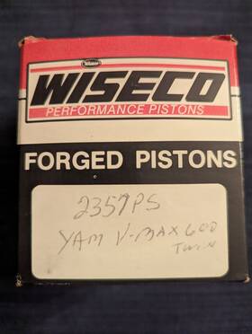 2357ps Wiseco Piston For Yamaha Mountain Max Venture And V-max 600 598cc