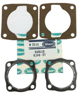 Wiseco W2530 Kohler Vintage K340-2t Engine Head And Base Gasket Set Brand