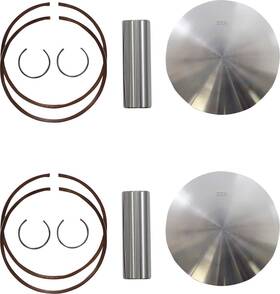 Wossner 9147-w274135-57 Piston Kit - 73.68mm For 2005 Arctic Cat Sabercat 600 Efi Ext Snowmobile